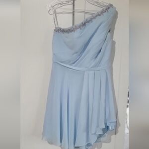 Elegant Light Blue Dress
